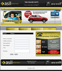Sürücü Kursu web sitesi